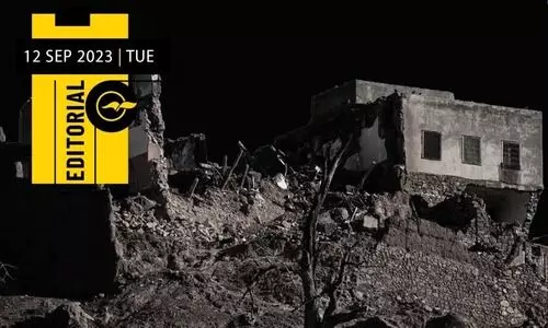 മൊറോക്കോയിലെ ഭൂകമ്പ ദുരന്തം