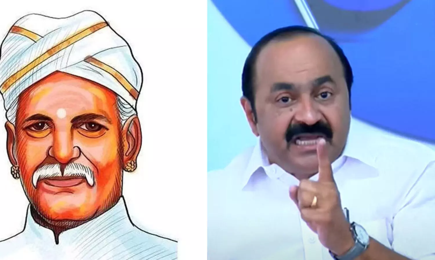 അയ്യങ്കാളിയുടെ ശിരസ് നായയുടെ ചിത്രത്തില്‍ ചേര്‍ത്തുവെച്ചതിൽ നടപടി സ്വീകരിക്കണമെന്ന് വി.ഡി സതീശൻ