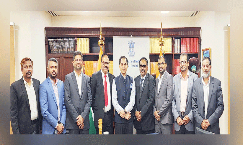 ഇസ്​ലാമിക്​ സെന്‍റർ ഭാരവാഹികൾ ഇന്ത്യൻ അംബാസഡറുമായി കൂടിക്കാഴ്ച നടത്തി