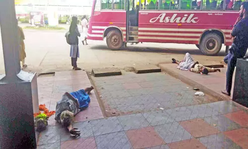 പുതിയ സ്റ്റാൻഡ് മദ്യപർ കൈയടക്കുന്നു യാത്രക്കാർ ദുരിതത്തിൽ