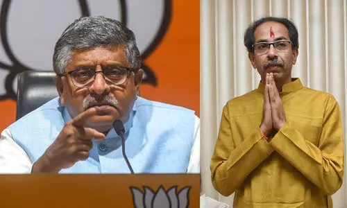 അപമാനകരം, ബാലാസാഹെബ് താക്കറെയുടെ മകന് എങ്ങനെ ഇത്തരം പരാമർശങ്ങൾ നടത്താനാകും; ഉദ്ധവ് താക്കറെയുടെ പരാമർശത്തെ വിമർശിച്ച് മുൻ കേന്ദ്ര മന്ത്രി