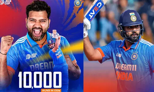 അതിവേഗത്തിൽ 10,000 റൺസ്; രോഹിത് ശർമ രണ്ടാമത്