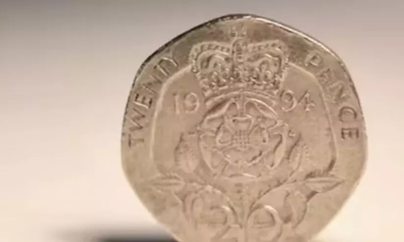 ഇ-ബേയിൽ അപൂർവ 20 പെൻസ് നാണയം വിറ്റുപോയത് ആയിരം മടങ്ങ് വിലയ്ക്ക് ഇ-ബേയിൽ അപൂർവ 20 പെൻസ് നാണയം വിറ്റുപോയത് ആയിരം മടങ്ങ് വിലയ്ക്ക്