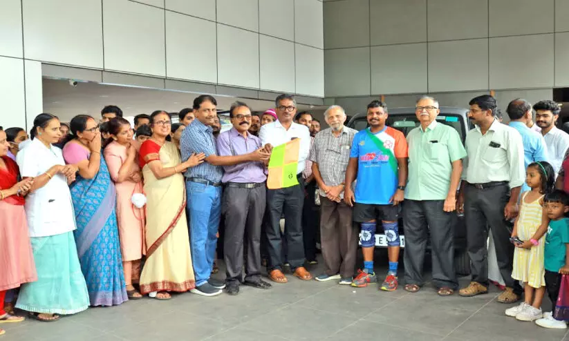 ഹൃ​ദ​യാരോ​ഗ്യ​ത്തി​ന് രാ​ജേ​ന്ദ്ര​പ്ര​സാ​ദ്  ഓ​ടു​ന്ന​ത് 4400 കി​ലോ​മീ​റ്റ​ർ