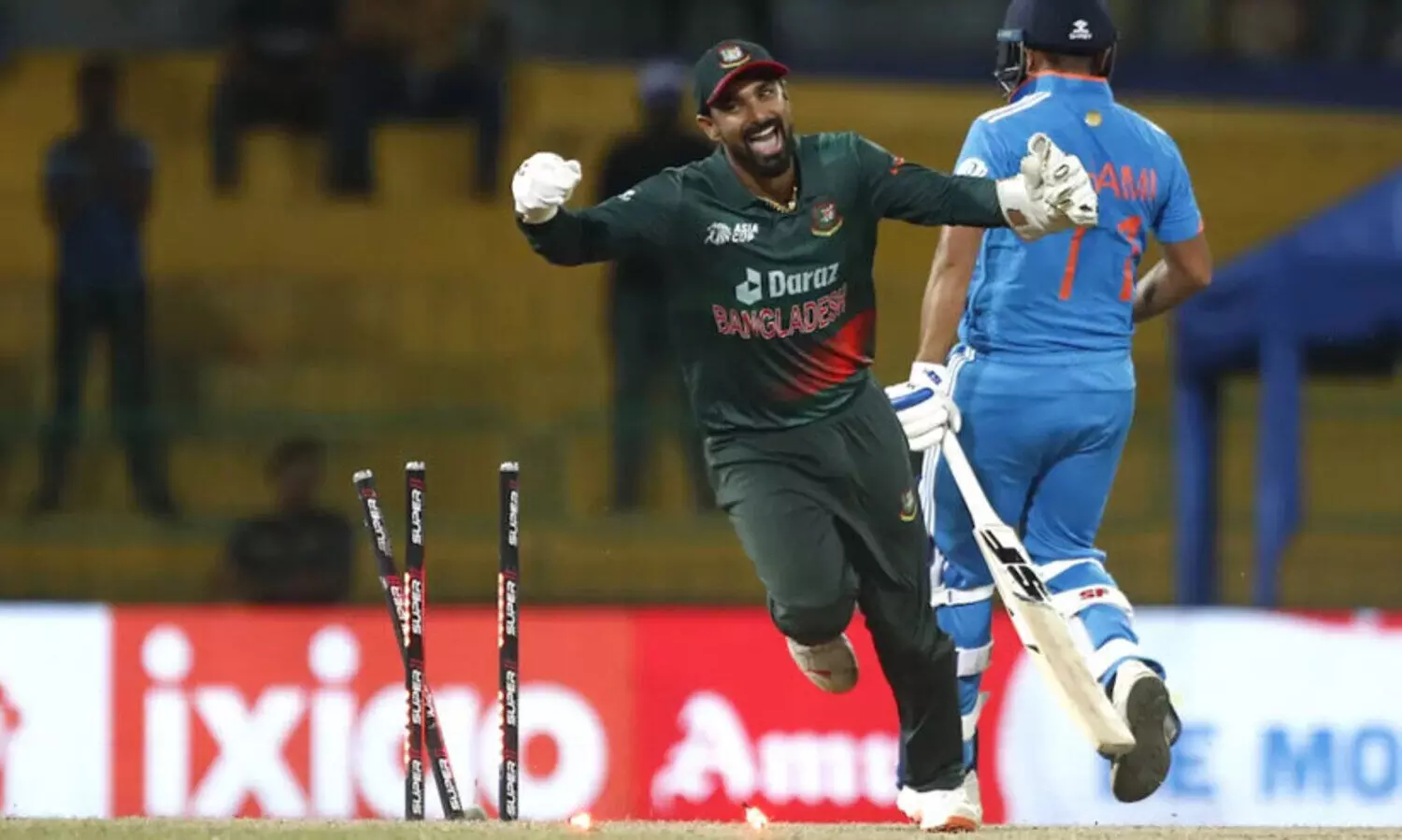 ഗില്ലിന്റെ പോരാട്ടം പാഴായി; ബംഗ്ലാദേശിനെതിരെ ഇന്ത്യക്ക് ആറ് റൺസ് തോൽവി