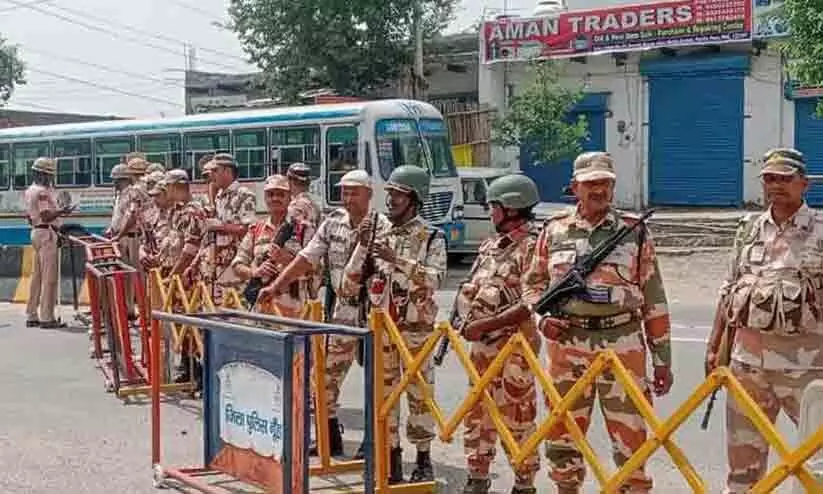 കോണ്‍ഗ്രസ് എം.എല്‍.എയുടെ അറസ്റ്റ്: നൂഹില്‍ നിരോധനാജ്ഞ പ്രഖ്യാപിച്ചു