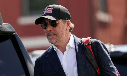 അനധികൃതമായി തോക്ക് കൈവശം വെച്ചു; ജോ ബൈഡന്റെ മകൻ ഹണ്ടറിനെതിരെ കേസ്