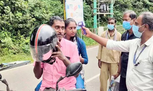 നി​പ ഭീ​തി; ചെ​ക്​പോ​സ്റ്റു​ക​ളി​ൽ പ​രി​ശോ​ധ​ന