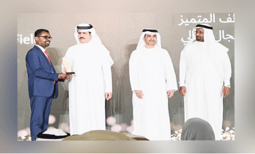 ദു​ബൈ ഇ​ല​ക്​​ട്രി​സി​റ്റി ആ​ൻ​ഡ്​ വാ​ട്ട​ർ അ​തോ​റി​റ്റി എക്സലൻസ്​ അവാർഡ്​ മലയാളിക്ക്