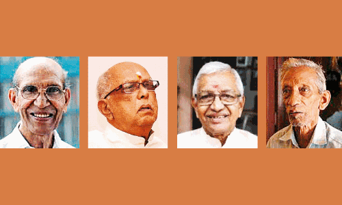 കലയുടെ കുലപതികൾക്ക് ദേശീയ അംഗീകാരം; കേന്ദ്ര പുരസ്കാര തിളക്കത്തിൽ തൃശൂർ ജില്ല