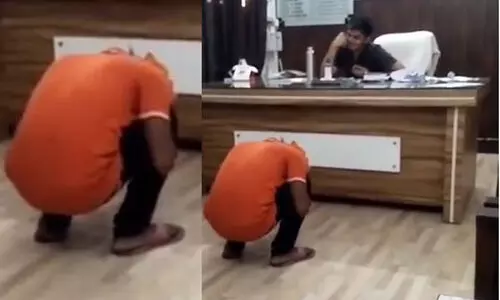 യു.പിയിൽ പരാതിക്കാരനെ കോഴിയെപ്പോലെ ഇരുത്തിയെന്ന്; എസ്.ഡി.എമ്മിനെതിരെ അന്വേഷണം