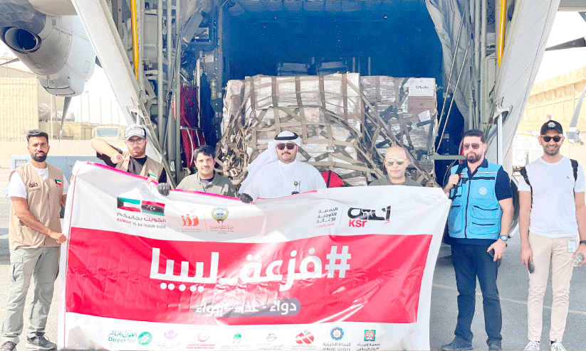 ലിബിയയിലെ ചുഴലിക്കാറ്റ്; ദുരിതാശ്വാസ സാമഗ്രികളുമായി മൂന്നാമത്തെ വിമാനം അയച്ചു