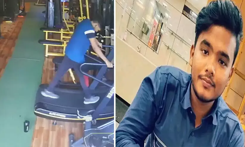 ഗാസിയാബാദിൽ ജിമ്മിൽ വ്യായാമത്തിനിടെ യുവാവിന് ഹൃദയാഘാതം