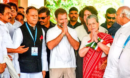 കോ​ൺ​ഗ്ര​സ് പ്ര​വ​ർ​ത്ത​ക സ​മി​തി​ക്ക് ഹൈ​ദ​രാ​ബാ​ദി​ൽ തു​ട​ക്കം; ‘രാജ്യം ആഭ്യന്തര, ബാഹ്യ ഭീഷണികളിൽ’