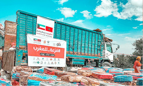 മൊറോക്കോ ഭൂകമ്പം;ദുരിതബാധിതർക്ക് ആശ്വാസം പകർന്ന് കുവൈത്തിലെ ജീവകാരുണ്യ സംഘങ്ങൾ