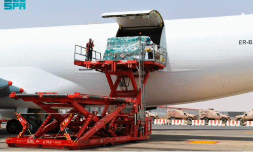 ലിബിയക്ക്​​ സഹായവുമായി സൗദിയിൽനിന്ന്​ ആദ്യ വിമാനം പുറപ്പെട്ടു