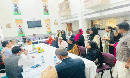 ഇ​ന്ത്യ​ൻ എം​ബ​സി ഓ​പ​ൺ ഹൗ​സ്​ സം​ഘ​ടി​പ്പി​ച്ചു