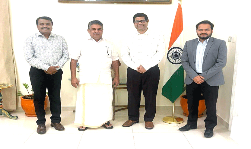 മ​ത്സ്യ​ബ​ന്ധ​നം: ഇ​ന്ത്യ- ബ​ഹ്റൈ​ൻ    സ​ഹ​ക​ര​ണ സാ​ധ്യ​ത പ​രി​ശോ​ധി​ക്കും    -മ​ന്ത്രി സ​ജി ചെ​റി​യാ​ൻ