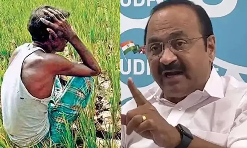 അമ്പലപ്പുഴയിലെ കര്ഷകന്റെ ആത്മഹത്യക്ക് ഉത്തരവാദി സര്ക്കാരെന്ന് വി.ഡി സതീശൻ അമ്പലപ്പുഴയിലെ കര്ഷകന്റെ ആത്മഹത്യക്ക് ഉത്തരവാദി സര്ക്കാരെന്ന് വി.ഡി സതീശൻ