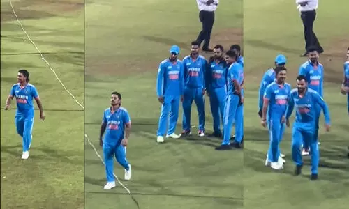 കോഹ്‍ലിയുടെ നടത്തം അനുകരിച്ച് ഇഷാൻ കിഷൻ; പ്രതികരിച്ച് കോഹ്‍ലി, ഏഷ്യാ കപ്പിലെ വൈറൽ വിഡിയോ