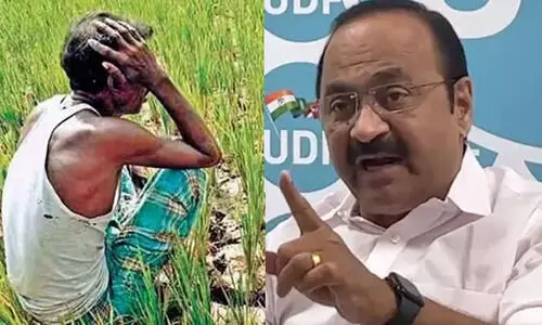 അമ്പലപ്പുഴയിലെ കര്‍ഷകന്റെ ആത്മഹത്യക്ക് ഉത്തരവാദി സര്‍ക്കാരെന്ന് വി.ഡി സതീശൻ