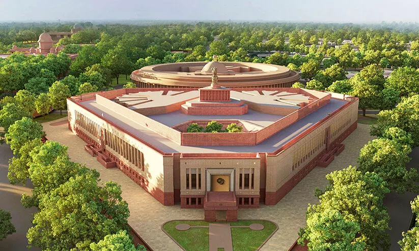 new parliament of india, central vista