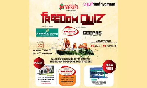 Freedom Quiz, Gulf Madhyamam