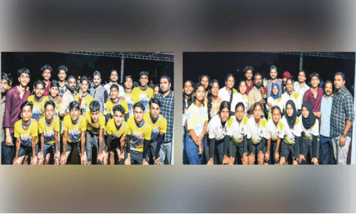 District Junior Throwball Championship