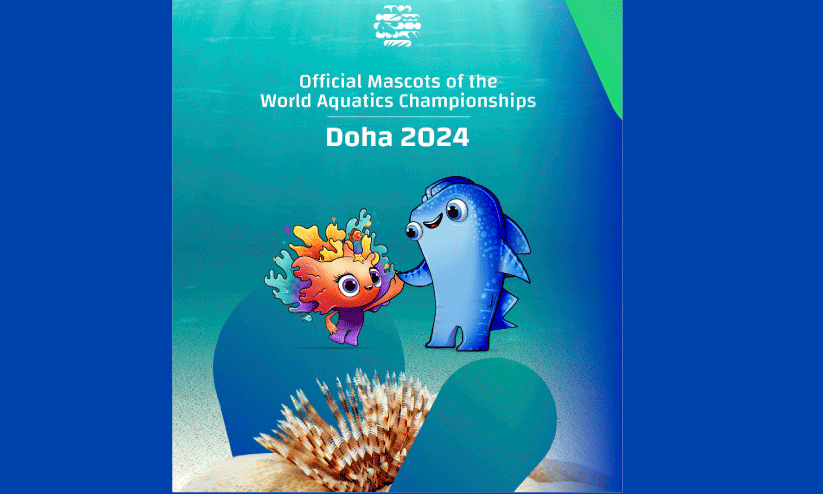 ദോ​ഹ 2024; ന​ഹിം, മെ​യ്ഫ​റ ഭാ​ഗ്യ​ചി​ഹ്നം