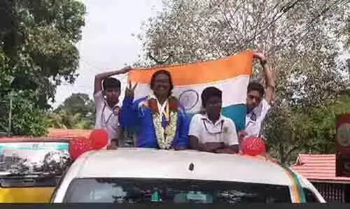 അന്തർദേശീയ ഓപ്പൺ മാസ്റ്റേഴ്‌സ് അത്ലറ്റിക് ചാമ്പ്യൻഷിപ്പ്: ലതിക ജ്യോതിസിന് ഉജ്ജ്വല വലവേൽപ്പ്