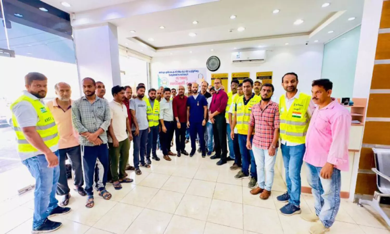 കെ.​എം.​സി.​സി സൗ​ജ​ന്യ മെ​ഡി​ക്ക​ൽ ക്യാ​മ്പ് സം​ഘ​ടി​പ്പി​ച്ചു