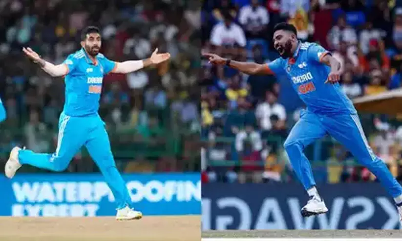 Jasprit Bumrah, Mohammed Siraj