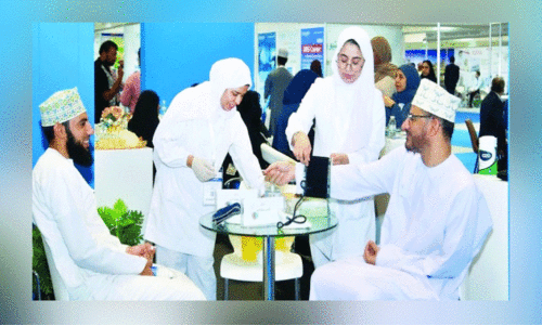 ഒമാൻ കൺവെൻഷൻ ആൻഡ് എക്സിബിഷൻ സെന്ററിൽ നടന്ന ഹെൽത്ത് എക്സിബിഷൻ ഒമാൻ കൺവെൻഷൻ ആൻഡ് എക്സിബിഷൻ സെന്ററിൽ നടന്ന ഹെൽത്ത് എക്സിബിഷൻ