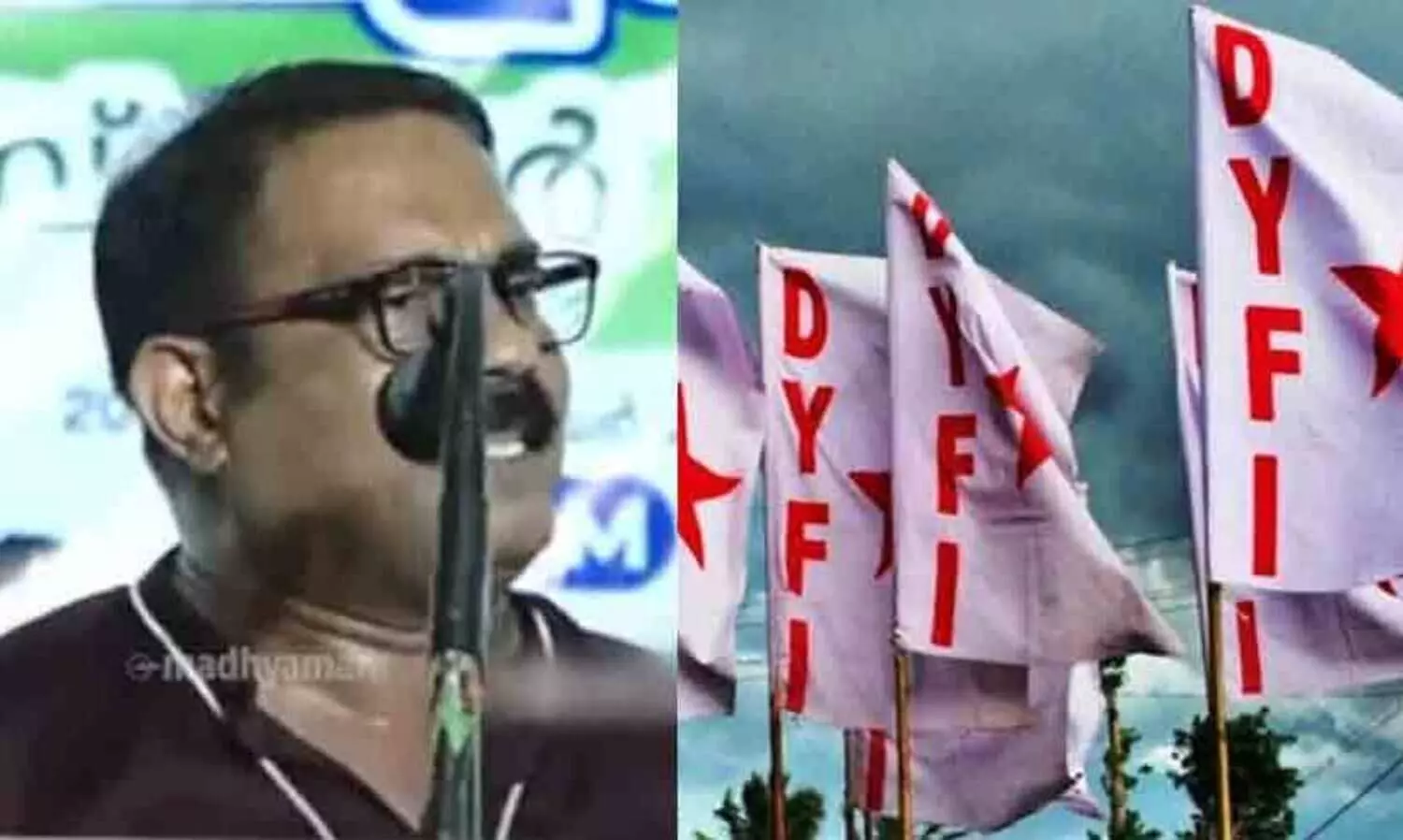 കെ.എം. ഷാജി ഷാജി രാഷ്ട്രീയത്തിലെ മാലിന്യം, മന്ത്രിക്കെതിരായ പ്രസ്താവന സ്ത്രീവിരുദ്ധം -ഡി.വൈ.എഫ്.ഐ