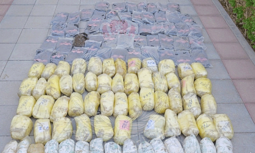 Foreign Drug Smugglers Apprehended with Over 100 kg of Narcotics in Muscat