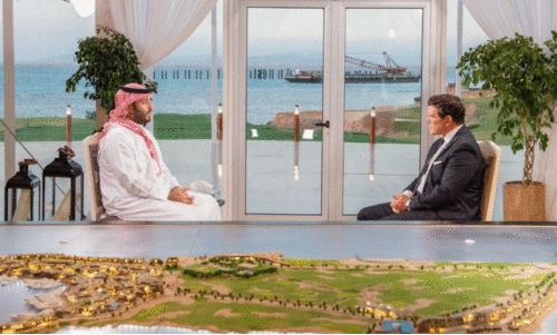 സൗ​ദി കി​രീ​ടാ​വ​കാ​ശി അ​മീ​ർ മു​ഹ​മ്മ​ദ്​ ബി​ൻ സ​ൽ​മാ​ൻ ഫോ​ക്​​സ്​ ന്യൂ​സി​െൻറ അ​ഭി​മു​ഖ പ​രി​പാ​ടി​യി​ൽ