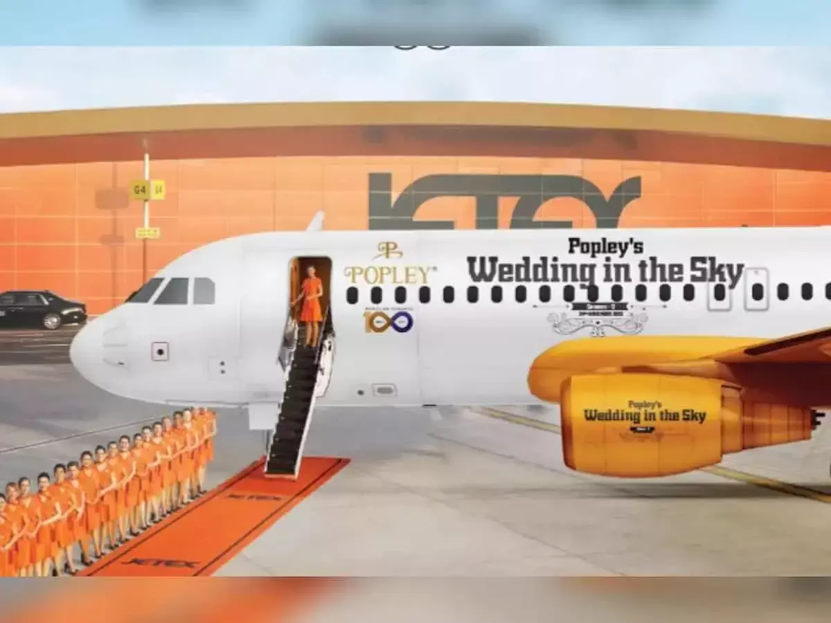 മാനത്തൊരു മാംഗല്യം; മകളു​ടെ വിവാഹം വിമാനത്തിൽ നടത്താനൊരുങ്ങി യു.എ.ഇയിലെ ഇന്ത്യൻ വ്യവസായി