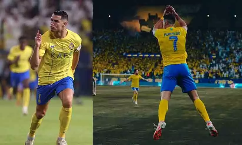 ഇരട്ട ഗോൾ, പടയോട്ടം തുടർന്ന് റൊണാൾഡോ; ആവേശപോരാട്ടത്തിൽ അൽ നസ്റിന് ജയം ഇരട്ട ഗോൾ, പടയോട്ടം തുടർന്ന് റൊണാൾഡോ; ആവേശപോരാട്ടത്തിൽ അൽ നസ്റിന് ജയം