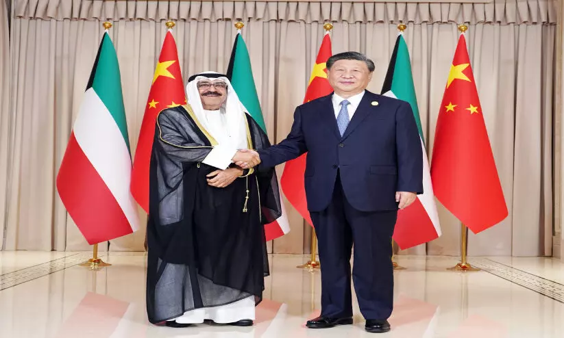 Kuwait King Meeting With China President