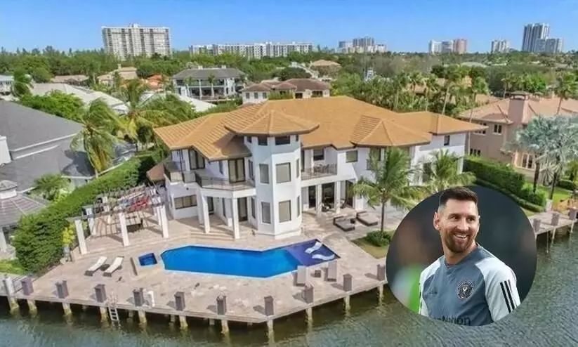 ആഡംബരത്തിന്‍റെ അവസാന വാക്ക്​; മെസ്സിയുടെ 90 കോടിയുടെ അമേരിക്കൻ വീട്​ കാണാം