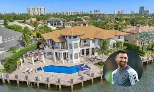 ആഡംബരത്തിന്‍റെ അവസാന വാക്ക്​; മെസ്സിയുടെ 90 കോടിയുടെ അമേരിക്കൻ വീട്​ കാണാം
