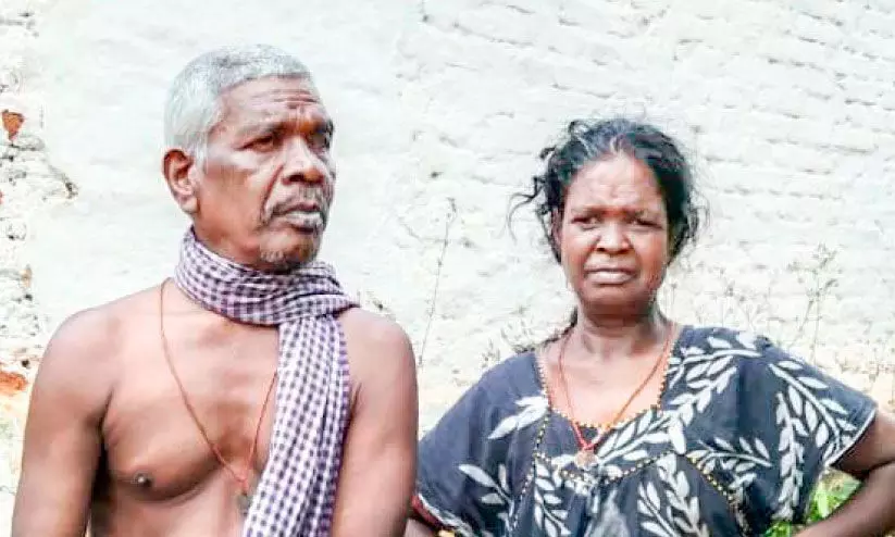 ദുരിതജീവിതത്തിന്​ അറുതിതേടി വനരാജും സഹോദരിയും