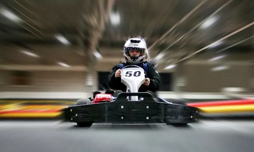 carting-children racing carting-children racing