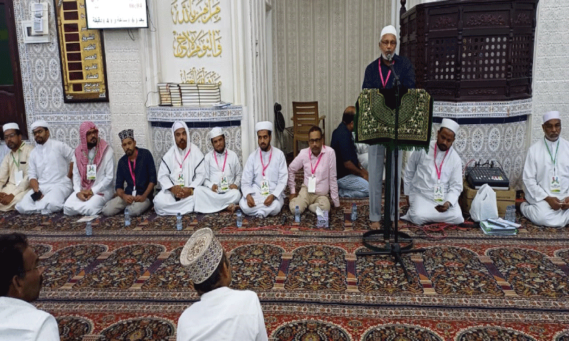 സ​ലാ​ല കേ​ര​ള സു​ന്നി സെ​ന്റ​ര്‍ ന​ബി​ദി​ന കാ​മ്പ​യി​ന്‍ അ​ബ്‌​ദു​ല്‍ അ​സീ​സ് ഹാ​ജി ഉ​ദ്‌​ഘാ​ട​നം ചെ​യ്യു​ന്നു