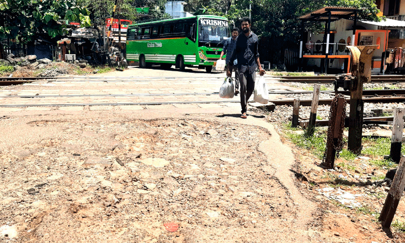 Koottikkada Railway Gate Road Koottikkada Railway Gate Road