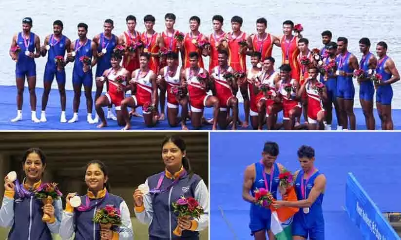 മൂന്ന് വെള്ളി, രണ്ട് വെങ്കലം; ആദ്യദിനം കളറാക്കി തുടങ്ങി ഇന്ത്യ മൂന്ന് വെള്ളി, രണ്ട് വെങ്കലം; ആദ്യദിനം കളറാക്കി തുടങ്ങി ഇന്ത്യ