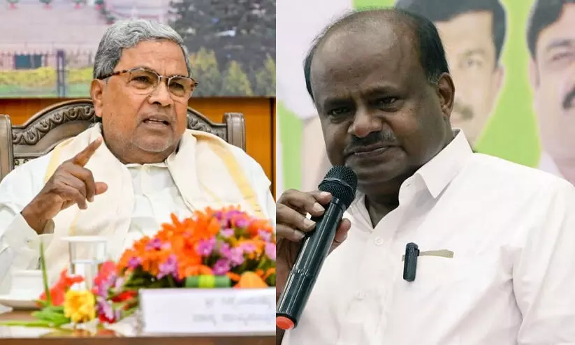 പണ്ട് അധികാരത്തിനായി ബി.ജെ.പിയുടെ വാതിൽ മുട്ടിയപ്പോൾ അദ്ദേഹത്തിന്റെ സെക്യുലറിസം എവിടെയായിരുന്നു; സഖ്യത്തെ വിമർശിച്ച സിദ്ധരാമയ്യയോട് ജെ.ഡി.എസ് നേതാവ് പണ്ട് അധികാരത്തിനായി ബി.ജെ.പിയുടെ വാതിൽ മുട്ടിയപ്പോൾ അദ്ദേഹത്തിന്റെ സെക്യുലറിസം എവിടെയായിരുന്നു; സഖ്യത്തെ വിമർശിച്ച സിദ്ധരാമയ്യയോട് ജെ.ഡി.എസ് നേതാവ്