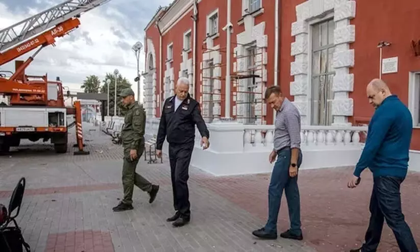 Drone Attack In Russia Drone Attack In Russia