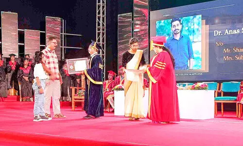 അനസിന്റെ ഓർമകൾക്ക് മുന്നിൽ ഒരു ബിരുദദാനം