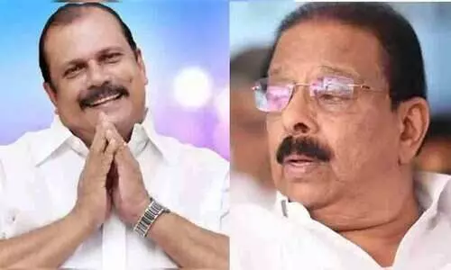 K Sudhakaran,PCGeorge